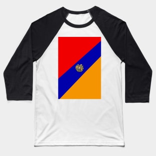 Flag of Armenia Baseball T-Shirt